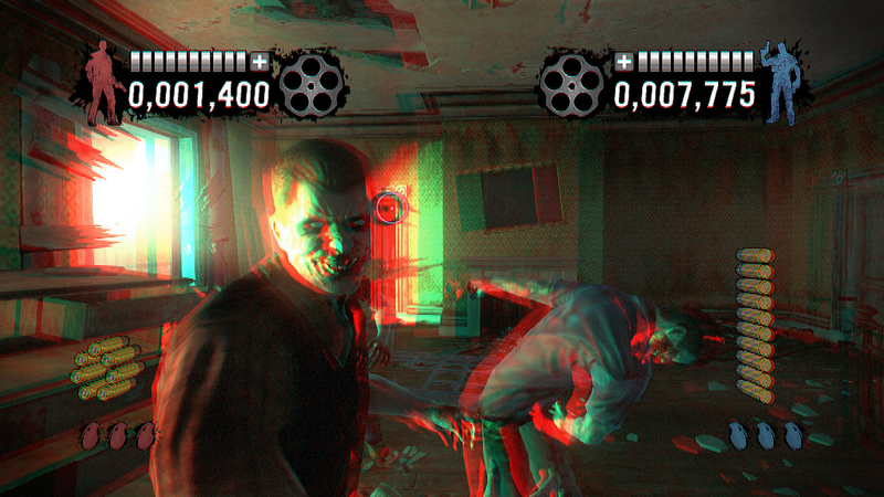Illustration for article titled Even House of the Dead: Overkill Extended Cut's 3D is Adorably Retro